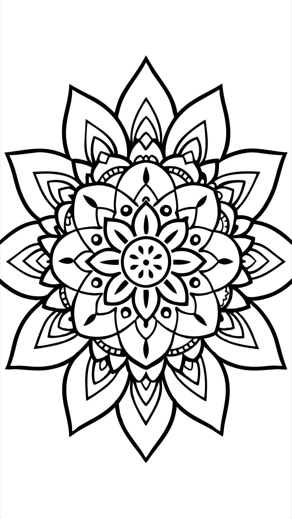 coloring pages for adults easy